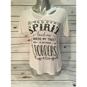 Spirit Lead me Where My Trust is Without Borders Inspirational Quote TShirt